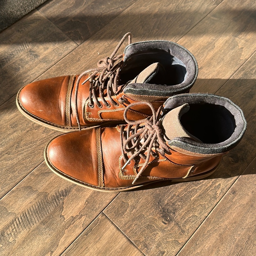 CORE short leather boots 8